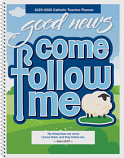 2025-2026 Elementary Catholic Teacher Good News Planner With Grade Book