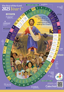 The Year of Our Lord 2025 - A Liturgical Calendar for Families (English)