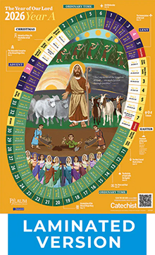 Year of the Lord Year A Liturgical Calendar (Bilingual)