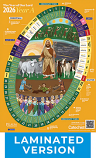 Laminated - The Year of Our Lord 2025 - Classroom Liturgical Calendar (Bilingual)