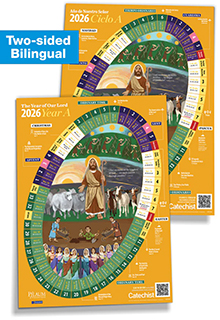 The Year of Our Lord 2025 - Classroom Liturgical Calendar (Bilingual)