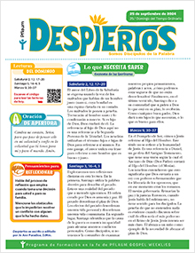 Despiertos – Somos Discípulos de la Palabra (Edición trimestral 2024-25 Unidad&nbsp;1)