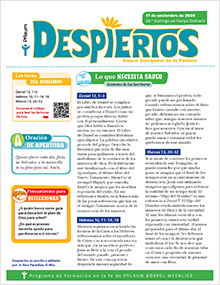 Despiertos – Somos Discípulos de la Palabra (Edición trimestral 2024-25 Unidad&nbsp;2)