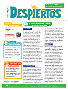 Despiertos – Somos Discípulos de la Palabra (Edición trimestral 2024-25 Unidad&nbsp;3)