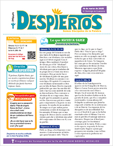 Despiertos – Somos Discípulos de la Palabra (Edición trimestral 2024-25 Unidad&nbsp;4)