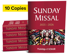 SALE - 2024-2025 Living with Christ Sunday Missal (Bundle of 10)