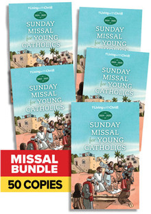 2025-2026 Living with Christ Sunday Missal for Young Catholics (Bundle of 50)