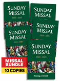 SALE - 2024-2025 Living with Christ Sunday Missal (Bundle of 10)