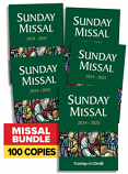SALE - 2024-2025 Living with Christ Sunday Missal (Bundle of 100)